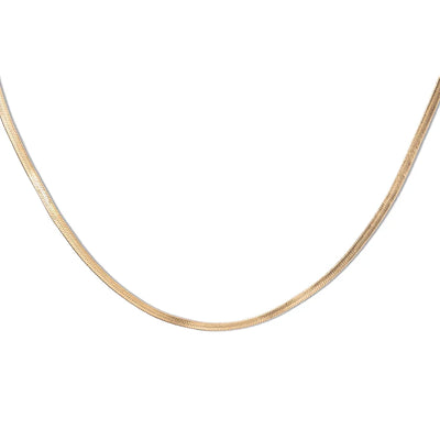 Platte schakelketting